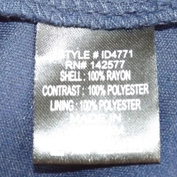 IRIS Dress, M, Lace Cutout Waist/Back straps, Mini/Short, Padded, Navy Blue - Picture 12 of 14